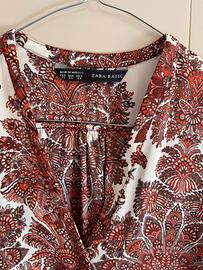 Camicia Zara motivo floreale