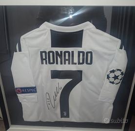 maglietta Juventus autografo RONALDO