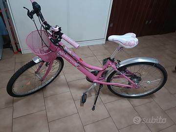 Bicicletta bambina 14 pollici Silver star