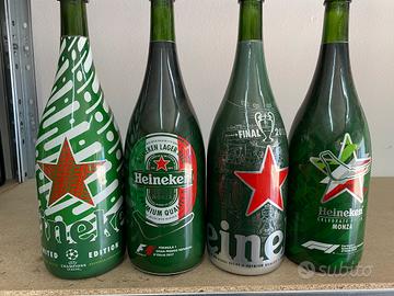 4 magnum 1,5 l heineken da collezione