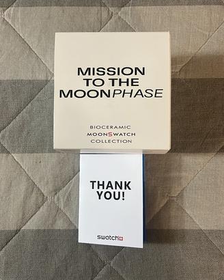 Omega X Swatch MoonSwatch Snoopy White