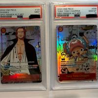 Shanks Manga & Chopper Manga One Piece TCG