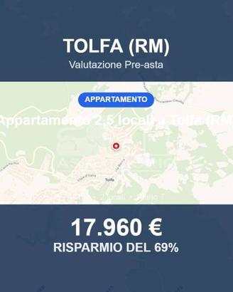Immobile in asta di 49 m² a Tolfa