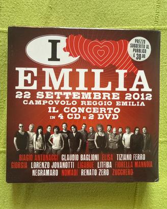 Cofanetto Italia Love Emilia ( 4 CD + 2DVD)  NUOVO