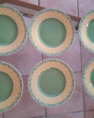set da 6 piatti da frutta villeroy & boch Summer