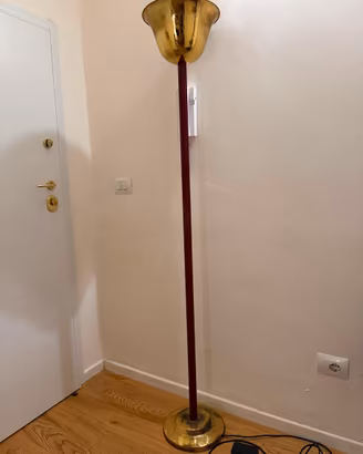 Lampada da terra piantana vintage anni 70/80