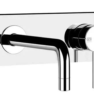 Parte esterna Miscelatore lavabo a muro cromo