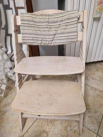 Hauck seggiolone Pappa in legno.