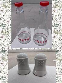 Set Tavola  Barilla aa '90 - Sale,Pepe,Olio,Aceto