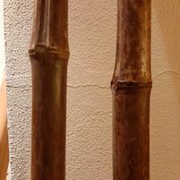 Canne di bambù bamboo nero - diametro 3/4 - h. 200