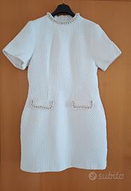 mini abito bianco