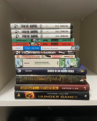 Libri vari e manga. Prezzi in descrizione