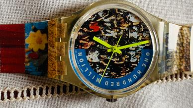 Swatch The People GZ126 1992 One Hundred Million