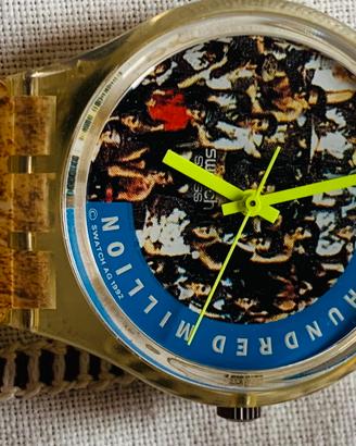 Swatch The People GZ126 1992 One Hundred Million