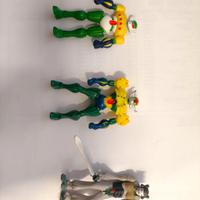 SHIN JEEG Robot D'Acciaio - 3 Action Figure  