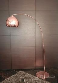lampada da terra color rame