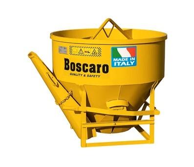 BENNA A SCARICO CENTRALE E LATERALE 350 LT