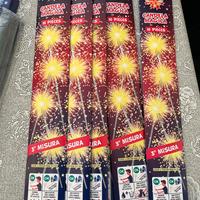 Candela magica stelle filanti