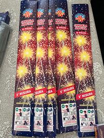 Candela magica stelle filanti