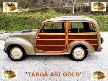 TOPOLINO Fiat 500C Giardiniera Woody 1950  ASI ORO