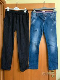 Set due pantaloni 16 anni