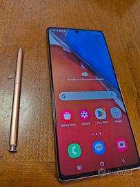 samsung note20 5G 256gb mystic bronze