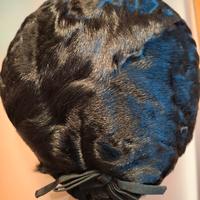 cappello vintage di astrakan