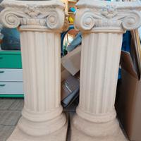 colonne in gesso