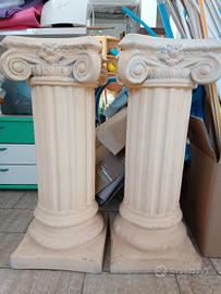 colonne in gesso