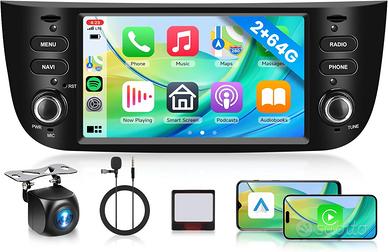 Autoradio per FIAT Punto 2010-2016 con Carplay