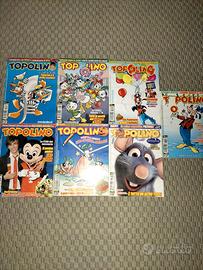 set di 7 fumetti Topolino libretto