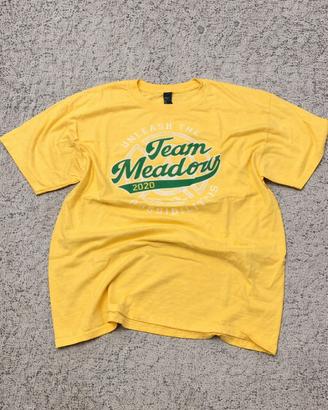 T-shirt Hanes Beefy Vintage "Team Meadow 2020"
