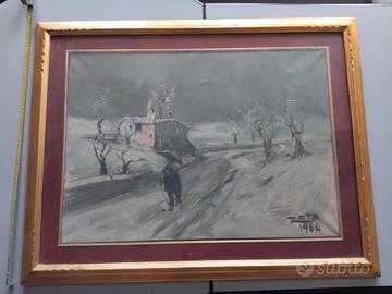 Quadro con cornice 70 cm x 90 cm