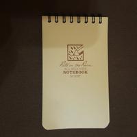 taccuino block notes rites in the rain 3x5