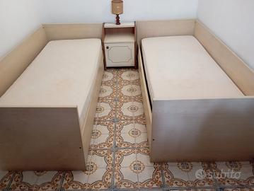 coppia di lettini singoli 