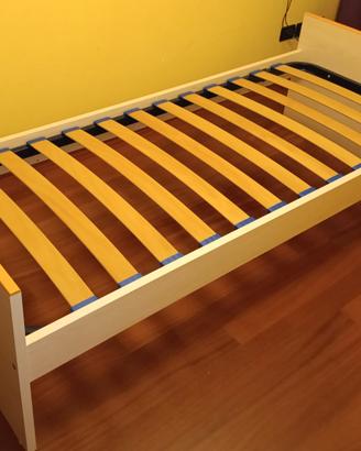 struttura letto singolo a doghe
