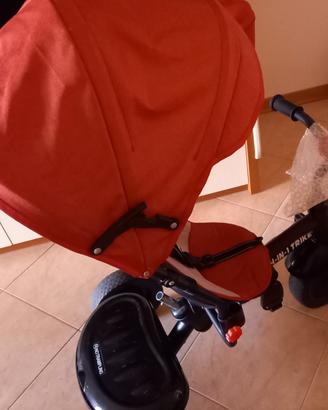 Besrey 4 in 1 Triciclo per Bambini con maniglione