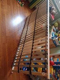 Base a doghe legno 90 x 200 Ikea lonset