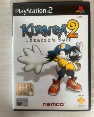 Klonoa 2: Lunatea's Veil  ps2 pal ita completo