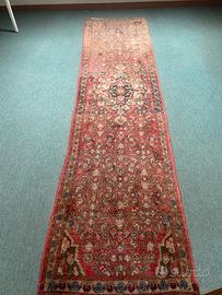 Passatoia persiana Heriz vintage m. 3,10 x cm 80