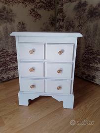 cassettiera  shabby