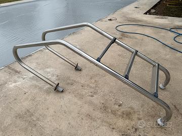 Scaletta piscina interrata