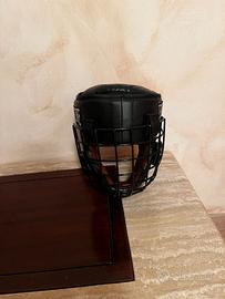 Caschetto Boxe Leone con Griglia Rimuovibile