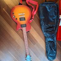 Chitarra elettrica con amplificatore 