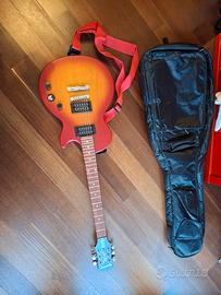 Chitarra elettrica con amplificatore 