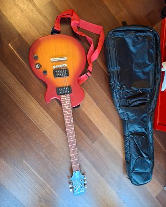 Chitarra elettrica con amplificatore 