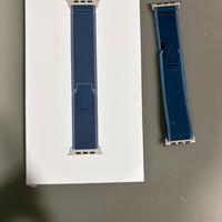 Cinturino apple in loop tela e titanio