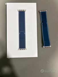 Cinturino apple in loop tela e titanio