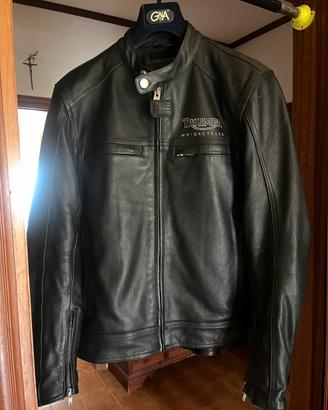 Giacca pelle Triumph
