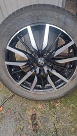 4 cerchioni e 4 gomme